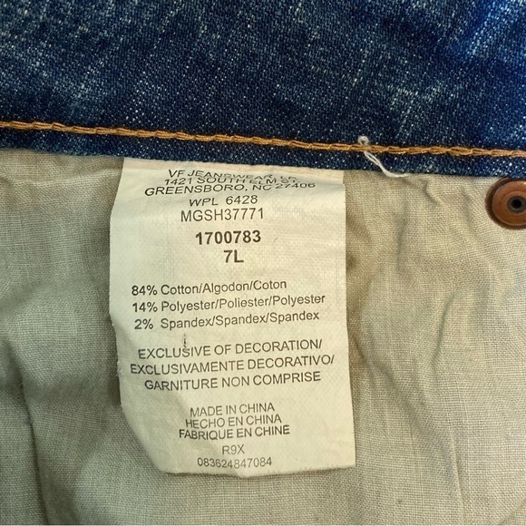 NWT Riders by Lee, Vintage Collection No. 6 Bootcut Jeans, Size 7L - Picture 6 of 13